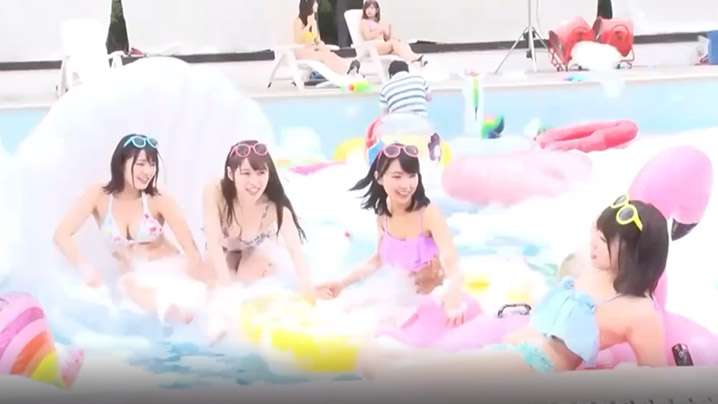 臉部和嘴唇使您想懷孕Miyajima Mei的淫穢舌頭吸吮性，並將嬰兒製作果汁注入愉悅的肉洞